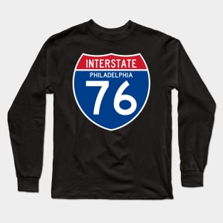 SIXERS logo Long Sleeve T-Shirt